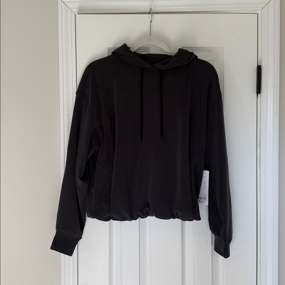 Athleta Black Hooded Jacket